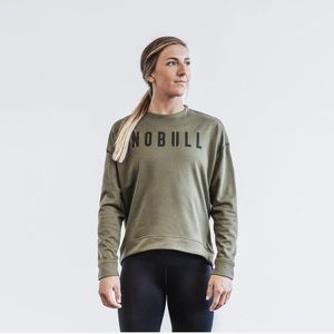 Women’s NoBull Crew Sweatshirt Army Green